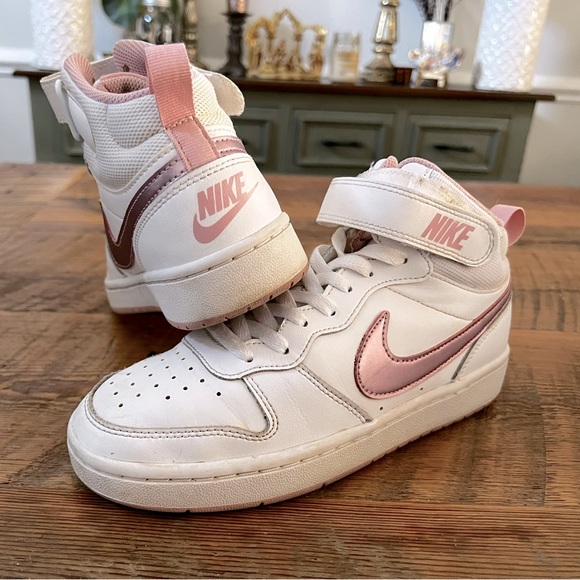 Used COURT BOROUGH MID 2 GS 'WHITE PINK GLAZE' - Picture 1 of 5